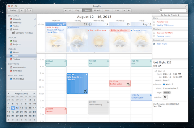 mac calendar for pc